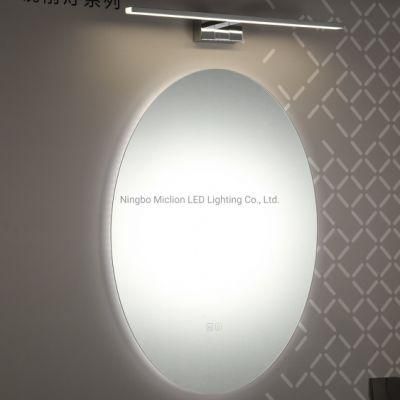 Miclion Factory Self Design Oval Frameless Backlit Lighted LED Bathroom Mirror