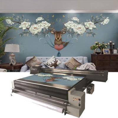 Ntek Yc3321 UV Flatbed with Roll to Roll Photographic Photo Printing Machine for Acrylic