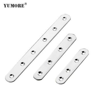 Stainless Steel Pipe Triangle Corner Reinforcing Glass Clamp Chair Flat L Bracket