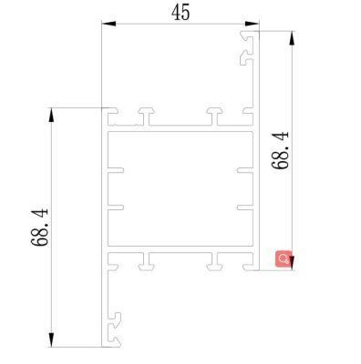 China Professional Factory Anodized Aluminum Profile for Israel