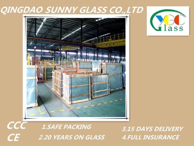 French Green Float Glass 4-6mm