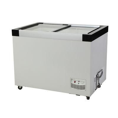 Made in China Customized Food Showcase Chest Freezer Display Deep Freezer