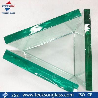 12mm 15mm 19mm Clear Float Glass for Table or Basin Temperable Qualtiy Hot Curved