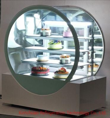Customize Refrigerated Display Showcase Cabinet Cooler Bakery Convenient Store Glass Door Refrigerator Fridge Freezer