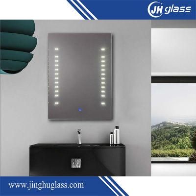 Customized IP44 5mm Wall Mounted Bathroom LED Mirror with 3000K