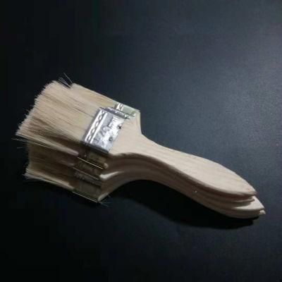 Wholesale Sales of Wooden Handle Brush Medium and Large Bristle Brush Paint Brush