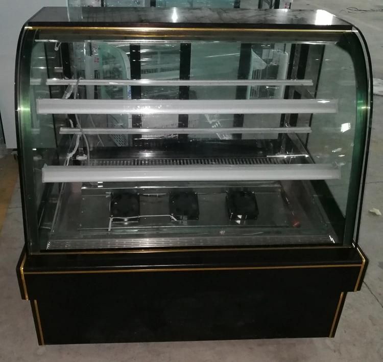 Commercial Cake Showcase with Front Glass Heater