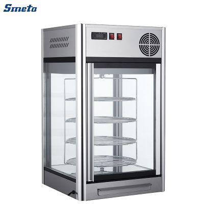 Smeta OEM Glass Door Modern Chiller Countertop Refrigerator Display Cake Showcase