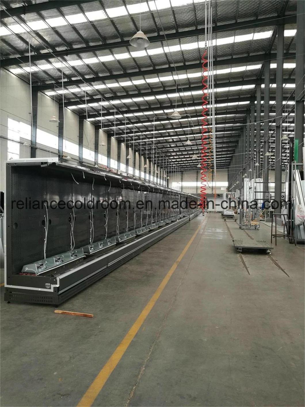 Glass Door Multideck Showcase for Supermarket Refrigeration Equipment