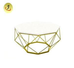 Luxury Furniture Diamond Shape Steel Metal Table/Tiffany Table/Dining Table