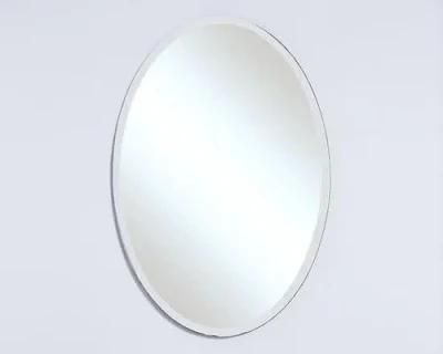 Oval Frameless Silver Float Glass Espejo Bathroom Furniture Wall Mirror