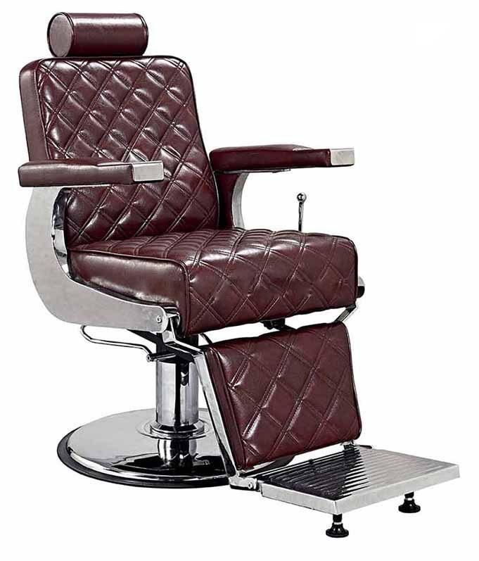 Hl-9239 Salon Barber Chair for Man or Woman with Stainless Steel Armrest and Aluminum Pedal