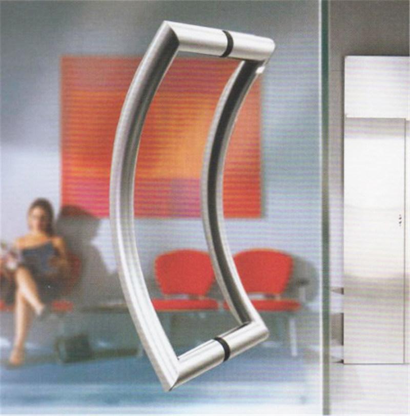 Stainless Steel 304 Push Handle Pull Handle Fit for Glass Door