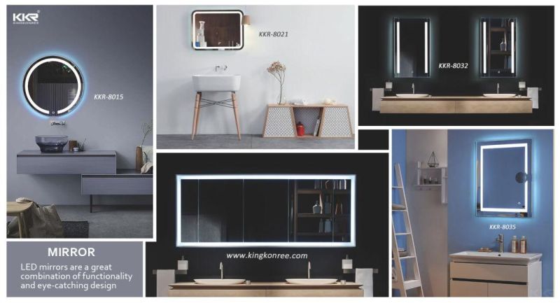 Rectangle Square Qualified Square, LED Light Bathroom Mirrors