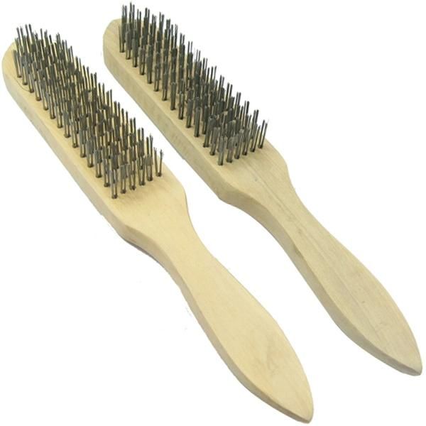 Durable Wooden Body Steel Wire Brush