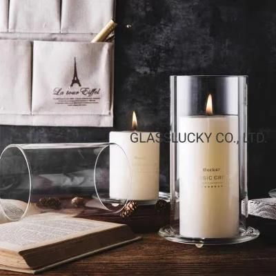 Hot Sale Candle Glass Jar Thick Wall Candle Making Accessory Votive Cup Small Glass Candle Holder for Scented Soy Wax