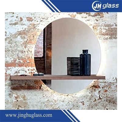 5mm Bathroom Mirror Glass with Round Shape