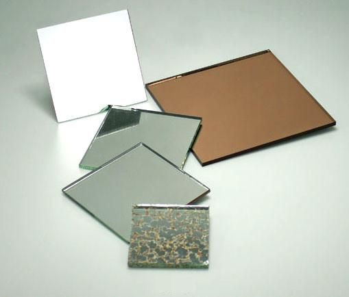 6 mm Thick Clear Mirror with Flat Polished Edge