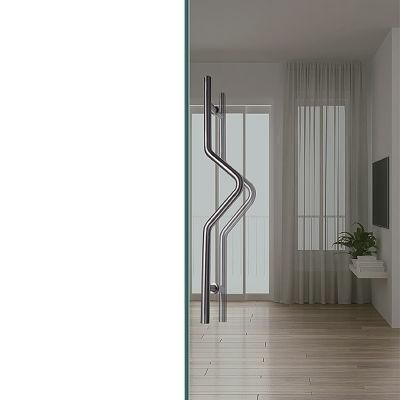 European 304 Stainless Steel Frameless Glass Door Pull Handle