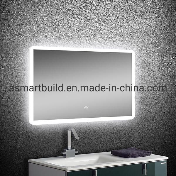 4mm 5mm 6mm Beveled Edges Polished Silver Tempered Safety Mirror Glass/LED Bathroom Mirror for Hotel Decoration