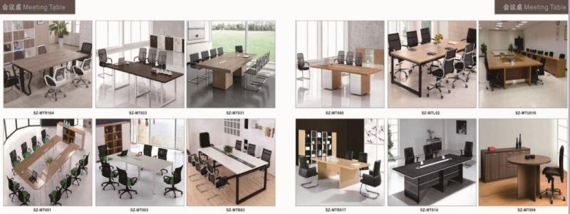 High End White Office Furniture Conference Table Boardroom Meeting Table