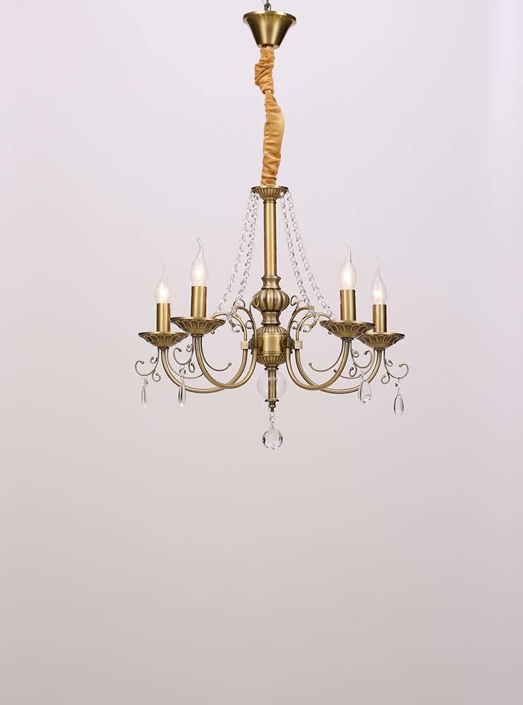 Modern Classic Delicate European Style Indoor Living Room Iron Chandelier