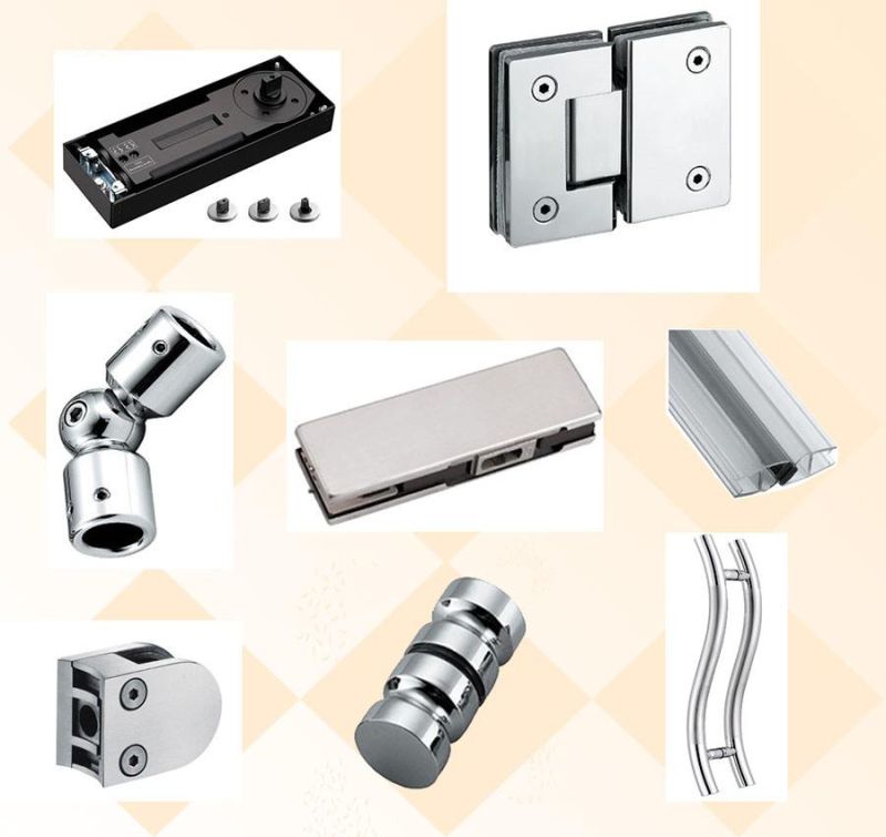 Glass Hardware Stainless Steel201 Material Frameless Glass Door Lock