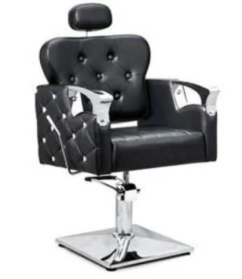 Hl-1145 2021 Salon Barber Chair for Man or Woman with Stainless Steel Armrest and Aluminum Pedal
