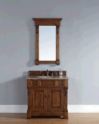 Antique Furniture Sanitary Ware Wood Bathroom Mirror Cabinet