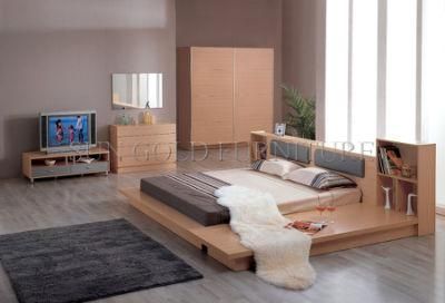 Modern Bedroom Furniture Sets Flat Bed (SZ-BF095)