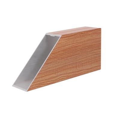 Factory Directly Multiple Style/Colors Wood Grain Aluminium Profile