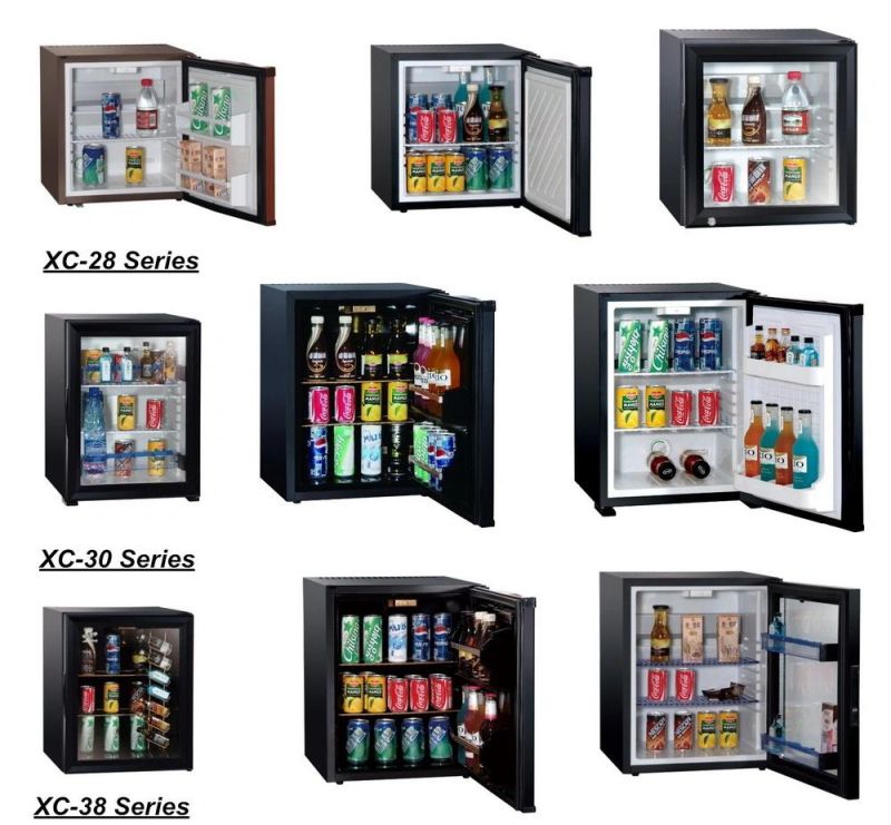 Creative Absorption Small Refrigerated Showcase Glass Door Hotel Drink Cooler