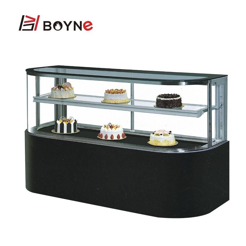 Restaurant Hotel Cafe Dessert Showcase Defog Chiller Cabinet