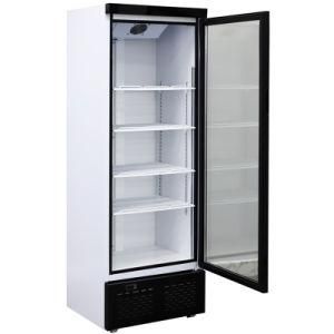 Beverage Glass Door Commercial Refrigerated Showcase Bottle Cooler Showcase