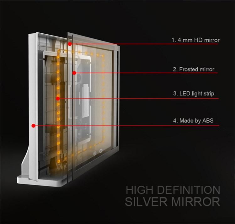 Makeup Stand Mirror with ABS Coating with MDF Base