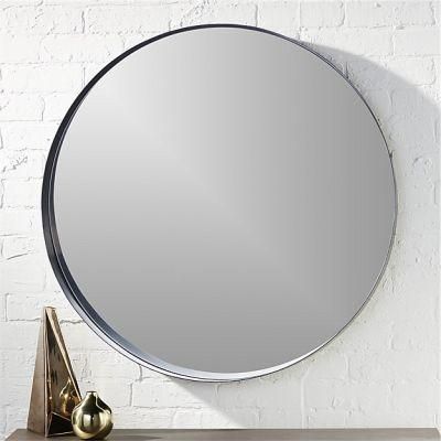 Beveled Edge Oval Mirror Home Decorative Mirror Glass