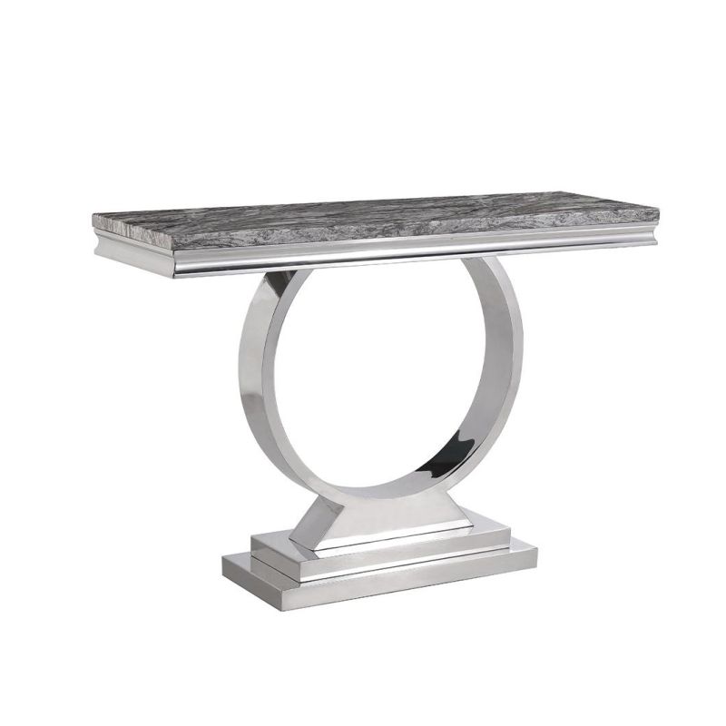 Modern Hotel Living Room Furniture Stainless Steel Console Table