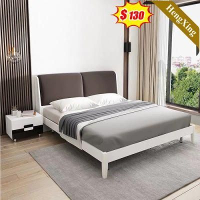 Simple Style Good Price Bedroom Home Hotel Furniture Wooden Single Double Beds