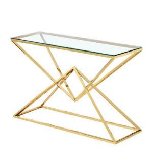 High Fashion Stainless Steel Living Room Coffee Table
