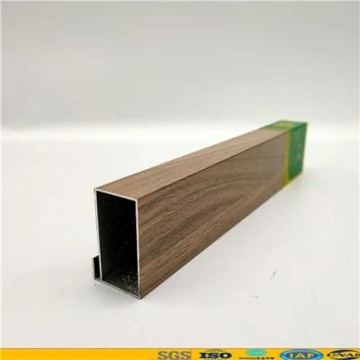 Anodizing/Powder Coating/2D/3D Wood Grain Aluminium Extrusions Profile with Window and Door