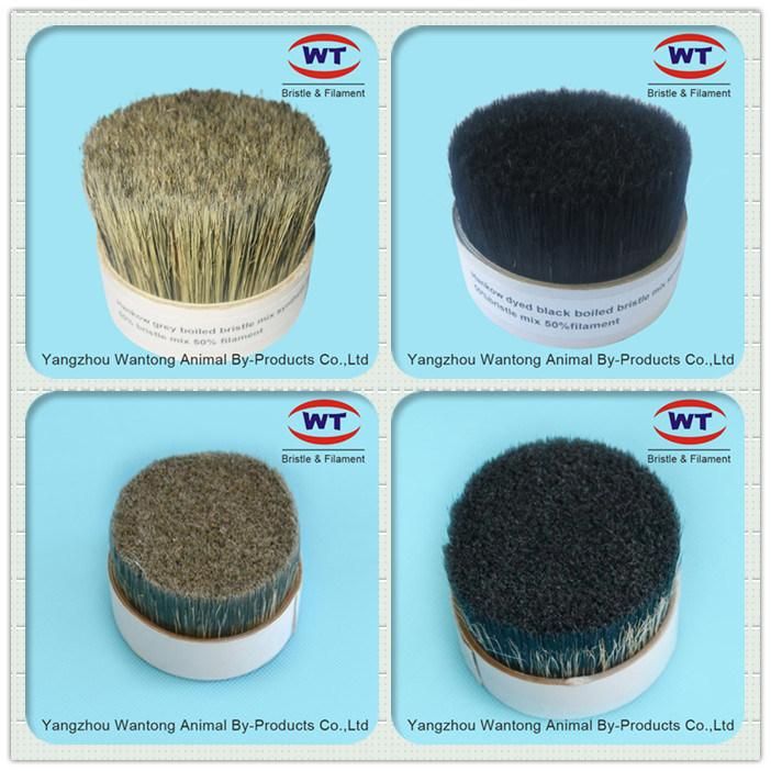 High Quality Natural Bristle Mix Synthetic Bristle for Paint Brush