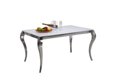 Fully K/D Construction with Design Leg Dining Table