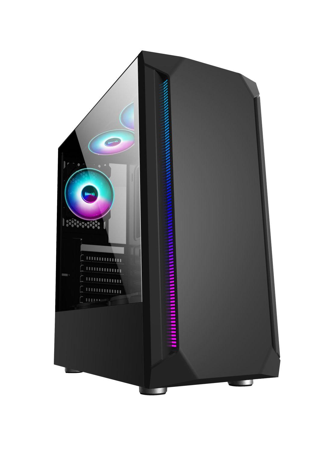 New Design Tempered Glass ATX Gaming Computer Cabinet PC Case