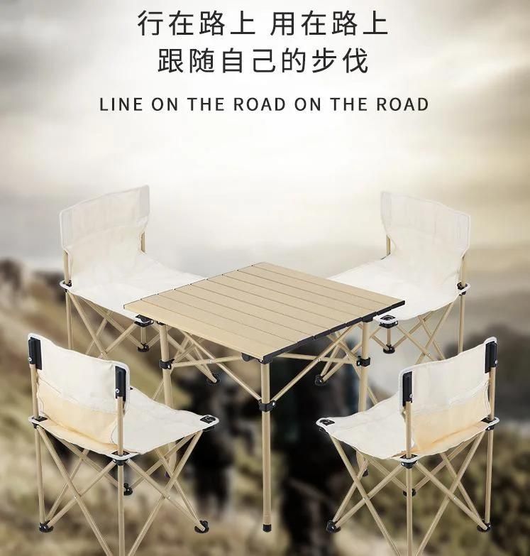Wholesale Factory Aluminium Folding Table Customize Outdoor Picnic Tables and Chairs