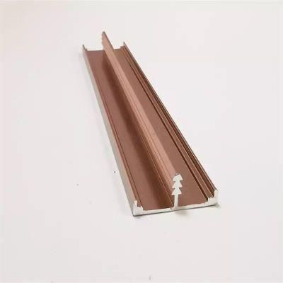 Aluminium Profile for Cabinet Decoration Line with Various Anodizing