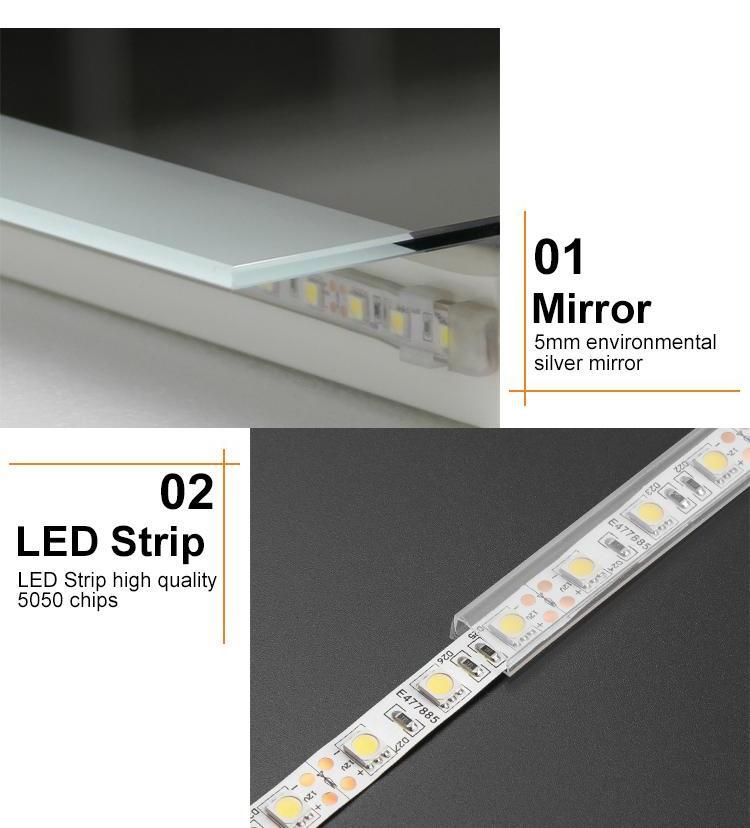 Wall LED Smart Furniture Vanity Bathroom Mirror