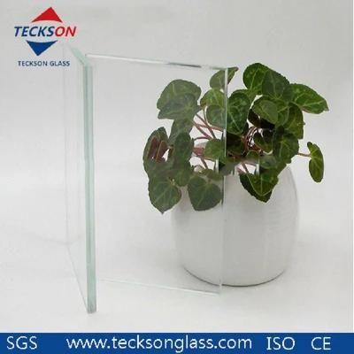 8mm Extra Clear / Ultra Clear/Low Iron Float Glass for Building