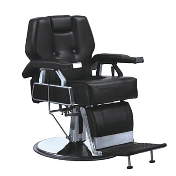 Hl-9233 Salon Barber Chair for Man or Woman with Stainless Steel Armrest and Aluminum Pedal