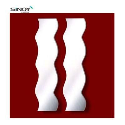 Modern Shapes Beveled Mirror Glass