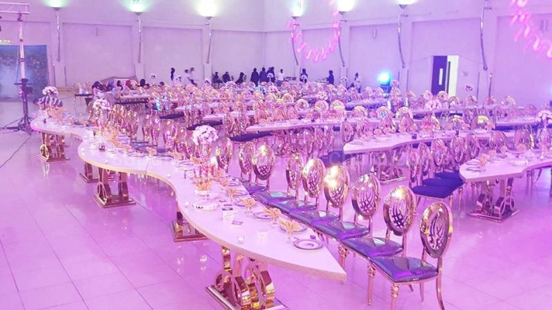 Wholesale Low Price Outdoor Wedding Event Banquate Table S Shape